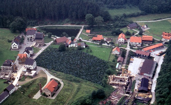 1978 Blick auf den oberen Museumsbereich