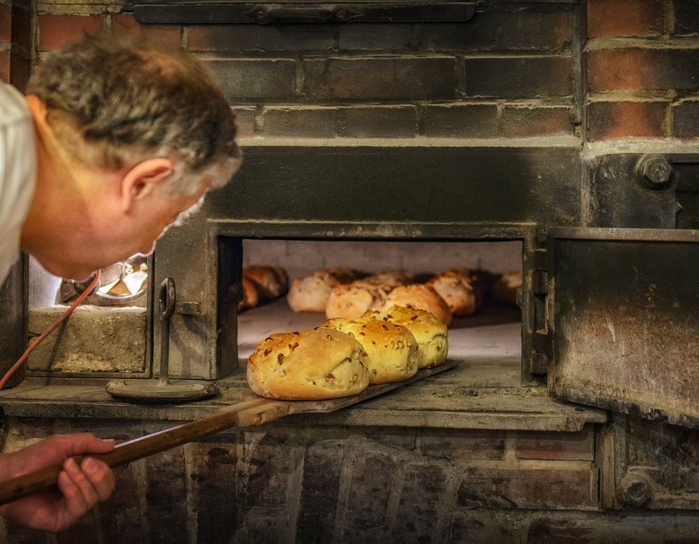 Brot im Ofen
