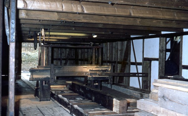 Blick in die Sägemühle Gielau