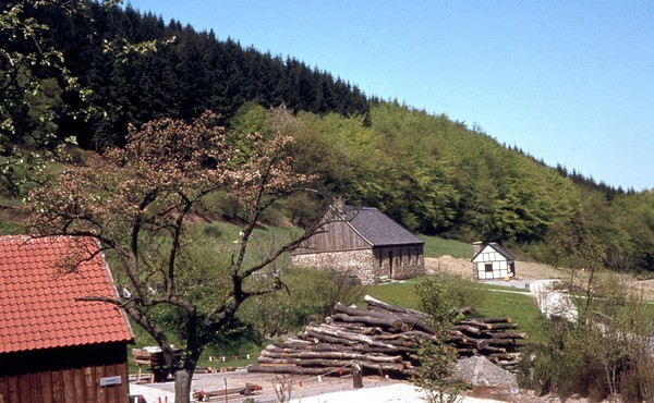 Blick auf die Drahtzieherei