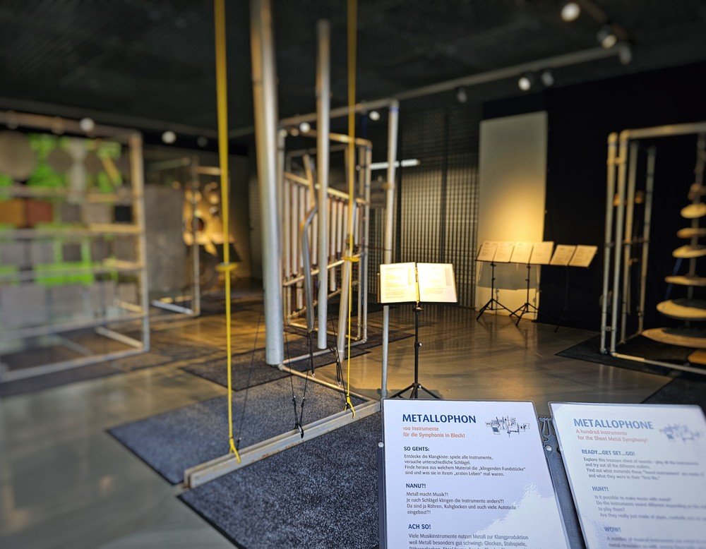 Ausstellung Metallophon
