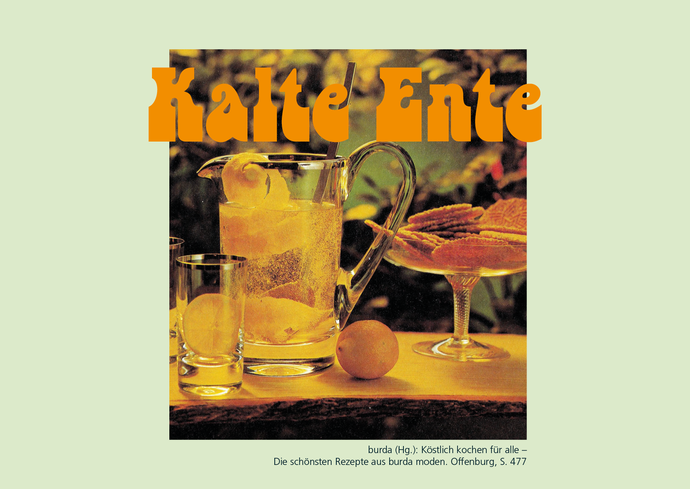 Rezeptkarte Kalte Ente